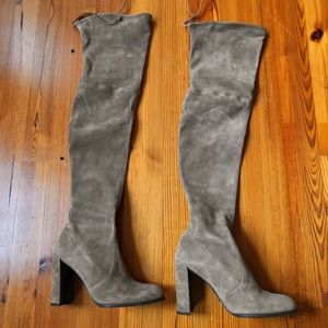 Nutmeg Stuart Weitzman Hiline Over the Knee Boots